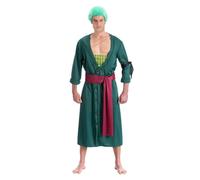 Déguisement Zoro One Piece Chasseur Pirate Homme Vert