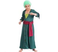 Chaks Déguisement Zoro One Piece Garçon Vert 7/8 ans