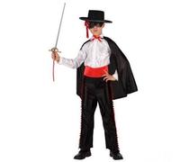 Atosa Masked Child Child Hero Custom Noir 10-12 Years