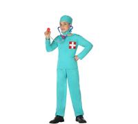 Déguisementde Docteur Avec Croix Pour Enfant (Taille 3-4a) Multicolore