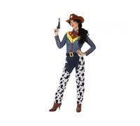 Déguisements - AC-Déco - Déguisement cowgirl - Adulte - XL - Bleu XL