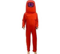 Déguisements Cosplay pour enfants Among Us Rouge S (110-120cm) Rouge G