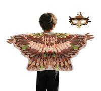 Déguisements ,Ensemble de déguisement confortable avec masque et cape - Cape ailes d'oiseau avec masque pour carnaval - Garçon Fille Anniversaire Noël Halloween Carnaval Scène École Bal Costumé