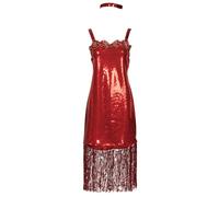 Deguisements femmes Fun Costumes COSTUME ADULTE FLAPPER SCARLETT Multicolore FR 44 / 46