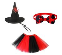 Déguisements Halloween pour Oies | Tenue d'Animal Décoratif - Accessoires Chapeaux Et Jupes Pour La Décoration De Fête D'Extérieur Et Thème De Jardin Pour Statues D'Oies De 58 Cm