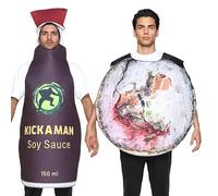 Déguisements | Tenues de soirée habillées pour sushi pour cosplay | Déguisement facile à porter, tenues de couple pour les réunions de famille, activités d'Halloween, carnaval, Noël