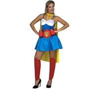 Déguisemetn De Super-Beer Pour Femme (Taille M-L) Multicolore