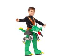 Déguisemnt De Guerrier Au Muscle De Dragon Pour Enfant (Taille 3-4a) Multicolore