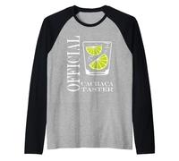 Dégustateur Officiel de Cachaça Boisson Humour Cachaça Manche Raglan