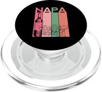 Dégustation de vins de la région viticole de Napa en Californie, Valley Love Retro Grape PopSockets PopGrip pour MagSafe