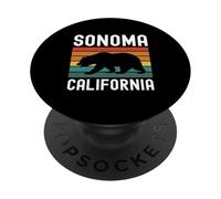 Dégustation de vins d'ours à Sonoma, en Californie, dans la région de Valley Love Napa PopSockets PopGrip Adhésif