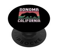 Dégustation de vins d'ours à Sonoma, en Californie, dans la région de Valley Love Napa PopSockets PopGrip Adhésif