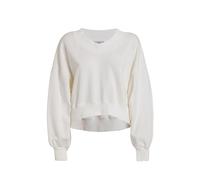 DEHA - Sweat-Shirt en Coton, Blanc (XL)