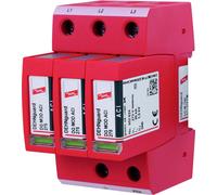 Dehn + Söhne Parafoudre DG M TNC ACI 275 FM 3 pôles Uc 275V Limiteur de surtension 20 kA