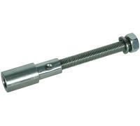 Dehn Adaptateur fileté M10 L130mm Acier Inoxydable Avec Rondelle Ecrou - 478699
