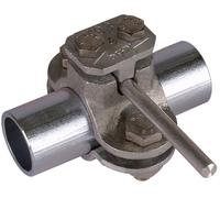 Dehn Collier de mise à la terre D 42mm avec collier de raccordement Rd 4-10mm - 407114
