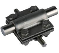 Dehn Cross Unit Acier inoxydable pour Rd 8-10/16mm Rd 16/Fl 30mm - 319219