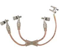 Dehn Dispositif de mise à la terre tripolaire à court-circuit TI boulon M10 16mm - VSB29AH