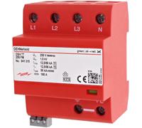 Dehn DSH TT 255 FM Parafoudre combiné type 1+2 pour TT TN-S triphasé - 941315