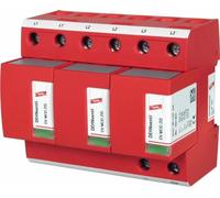 DEHN Parafoudre combiné 3p TN-C 230VAC 1,5kV 6TE