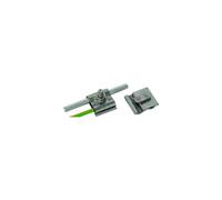 Dehn +Söhne Borne de terre unie 540 250 M8 Rd8-10 mm + 4-50 mm² pour protection contre la foudre 4013364138650, 1 pince de terre universelle, argentée