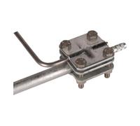 Connecteur de tige de terre Dehn pour câbles 20-30mm Rd 8-12.5mm Fl-40mm - 610010