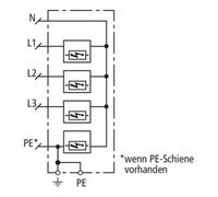 Dehn & Söhne DEHN Kombi-parafoudre DEHNshield ZP basic, Type 1+2 DSH B TT 255 Quantité:1