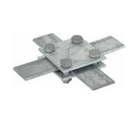 Dehn & Söhne DEHN Pièce croisée St/tZn pour Fl 30/30mm KS FL30 STTZN Quantité:1