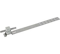 Dehn + Söhne Toit leitungs Support 204 159 Uni Snap NIRO/K/Gris Toit leitungs Support pour Flash Protection 4013364042537 3 Stück Dachleitungshalter