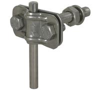 Dehn Terminal Point de mise à la terre fixe Rd 8-10 Fl 30mm StSt M10 - 478129