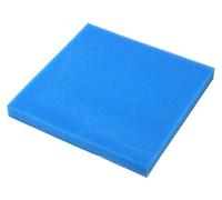 Dehner Aqua Filtre en Mousse pour Aquarium Bleu 50 x 50 x 5 cm