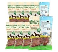 Dehner Best Nature Friandises pour Chien 100% Naturelles Oreilles de Porc 8x2pcs (720g)