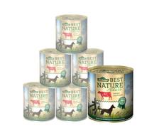 Dehner Best Nature Nourriture Humide pour Chien sans céréales, pour Chiens | 4,8 kg, sans céréales, avec huile de chardon, pour chiens adultes