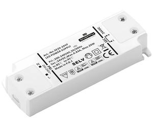 Dehner Elektronik SE 20-24VF (24VDC) Transformateur pour LED, Driver de LED à tension constante 20 W 0.833 A 24 V/DC homologué
