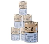 Dehner Fine Nature Nourriture pour Chien Senior, qualité Alimentaire, Canard,Lot de 6
