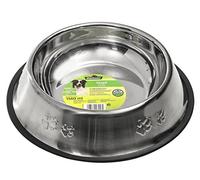 Dehner Gamelle de Chien slurpy, Ø 29,5 cm, Hauteur 7 cm, Acier Inoxydable