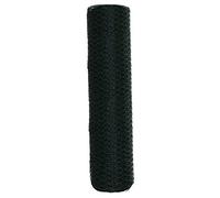 Dehner Grillage 13 mm Forme hexagonale, 10 x 0.5 m, gainé PVC