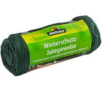 Dehner Housse de Protection d'hiver avec décor en Toile de Jute - Environ 300 x 105 cm - Vert