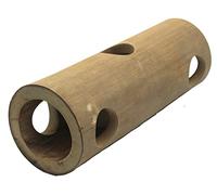 Dehner Lieblinge Accessoire pour Rongeur Tube en Bambou Naturel Ø 8 cm Longueur 30 cm