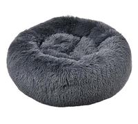 Dehner Lieblinge Cookie Panier pour Chien et Chat en Polyester Gris foncé Taille L 76 cm Hauteur env. 17 cm
