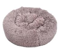 Dehner Lieblinge Cookie Panier pour Chien et Chat en Polyester Marron Taille L Ø 76 cm Hauteur env. 17 cm