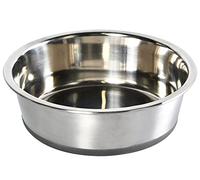 Dehner Lieblinge Gamelle pour Chien et Chat Argenté Ø 14,4 cm Hauteur 4,5 cm Volume 490 ML Acier Inoxydable Argenté
