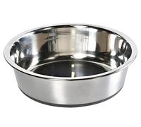 Dehner Lieblinge Gamelle pour Chien et Chat Argenté Ø 17,5 cm Hauteur 5 cm Volume 850 ML Acier Inoxydable Argenté