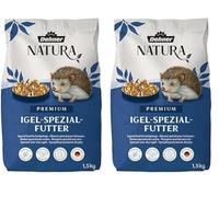 Dehner Natura Premium Nourriture pour hérissons, Alimentation complète pour hérissons, adaptée à l’espèce/Alimentation Naturelle, 1,5 kg (Lot de 2)