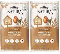 Dehner Natura Premium Nourriture pour Oiseaux Sauvages, arachides concassées, 1 kg (Lot de 2)