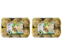 Dehner Natura Premium Nourriture pour Oiseaux Sauvages, Boules de Graisse géantes, 6 pièces 1,5 kg (2 Paquet)