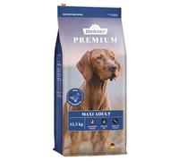 Dehner Nourriture sèche de qualité supérieure pour Chiens Adultes de Grandes Races - sans céréales et sans Sucre - 12,5 kg