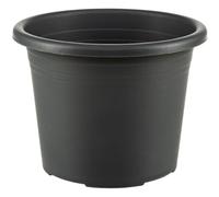 Dehner Pot de Fleurs cylindrique - Résistant au Gel, aux UV et aux intempéries - Pot de Fleurs recy nviron 45 cm de diamètre - Hauteur 33 cm - en Plastique - Anthracite