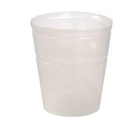 Dehner Pot de Fleurs Flexible en Plastique Transparent Ø 35 cm Hauteur 45 cm