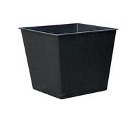 Dehner Pot de Fleurs Universel en Plastique - Noir ca. 30 x 30 x 29 cm Noir